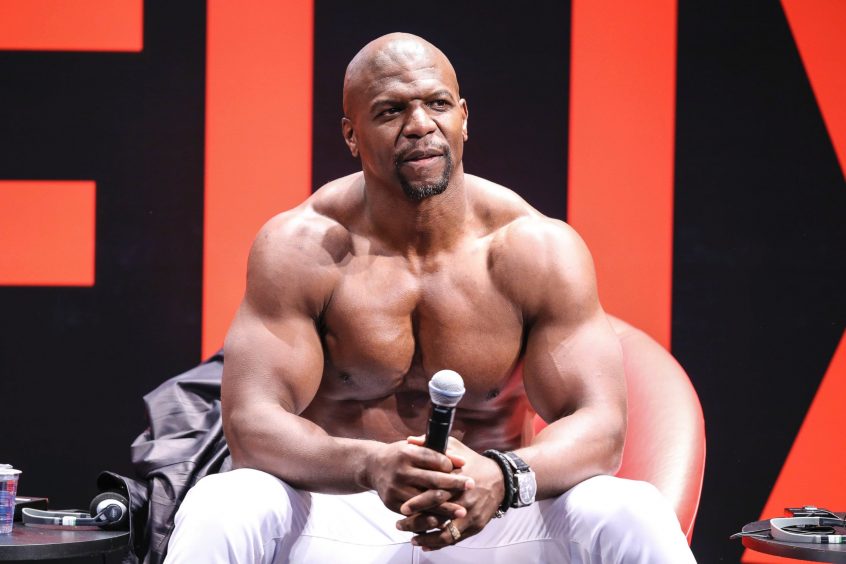 is terry crews on steroids