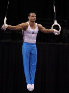 male gymnast workout routine