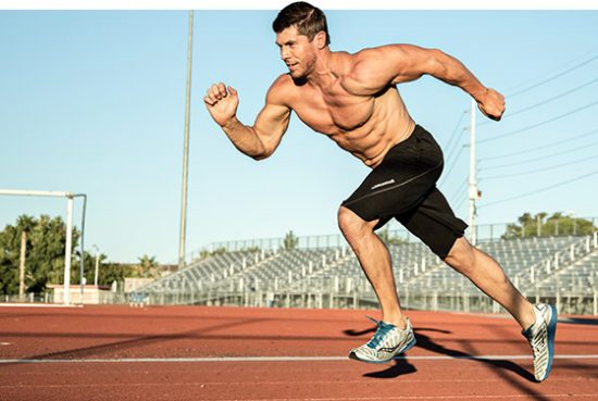 Running and leaning muscle mass